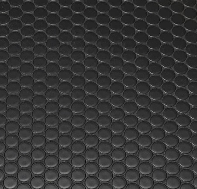 Coin Top Salon Mats Circle Pattern Salon Mats American Floor Mats