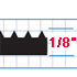 Corrugated Static Dissipative Runner Mats