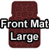 Waterhog Car Mats - Paw Print Pattern