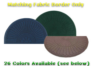 Waterhog Grand Premier Half-Oval Door Mats